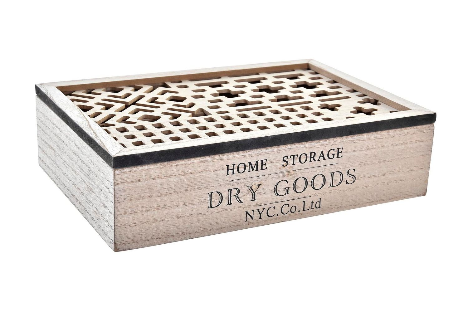 CAJA MADERA MARRON