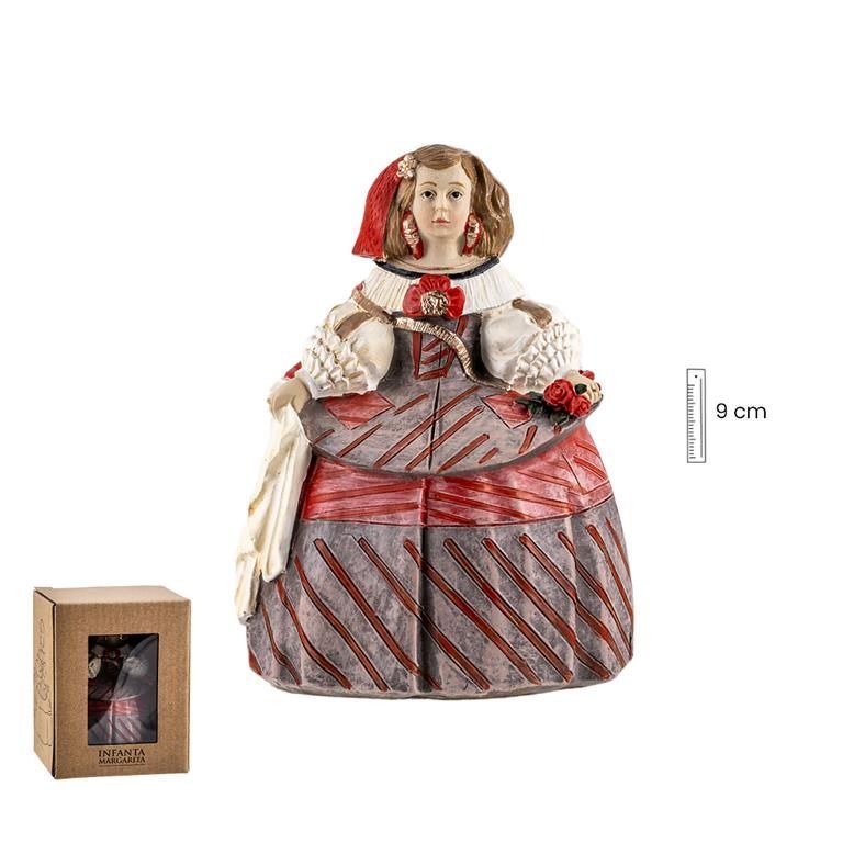 MENINA INFANTA MARGARITA ROJA