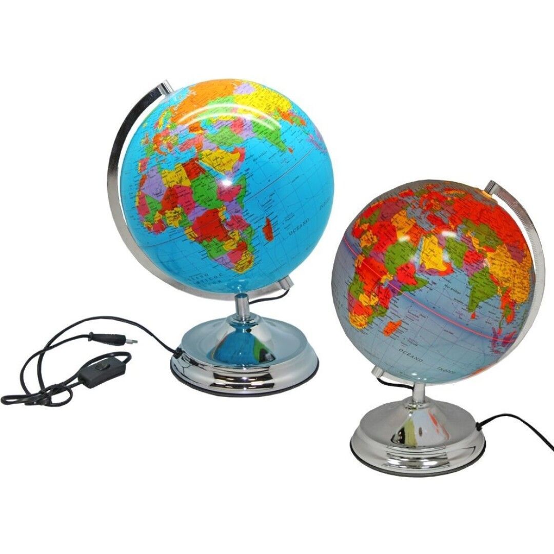 GLOBO TERRAQUEO LUZ