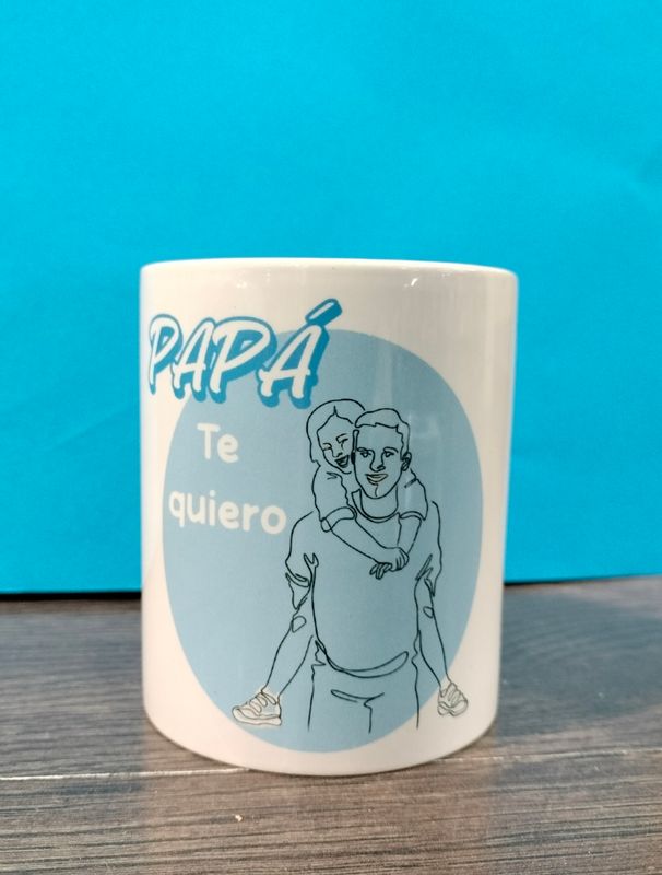 TAZA PAPA TE QUIERO