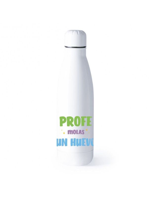 BOTELLA TERMO PROFE MOLAS UN HUEVO