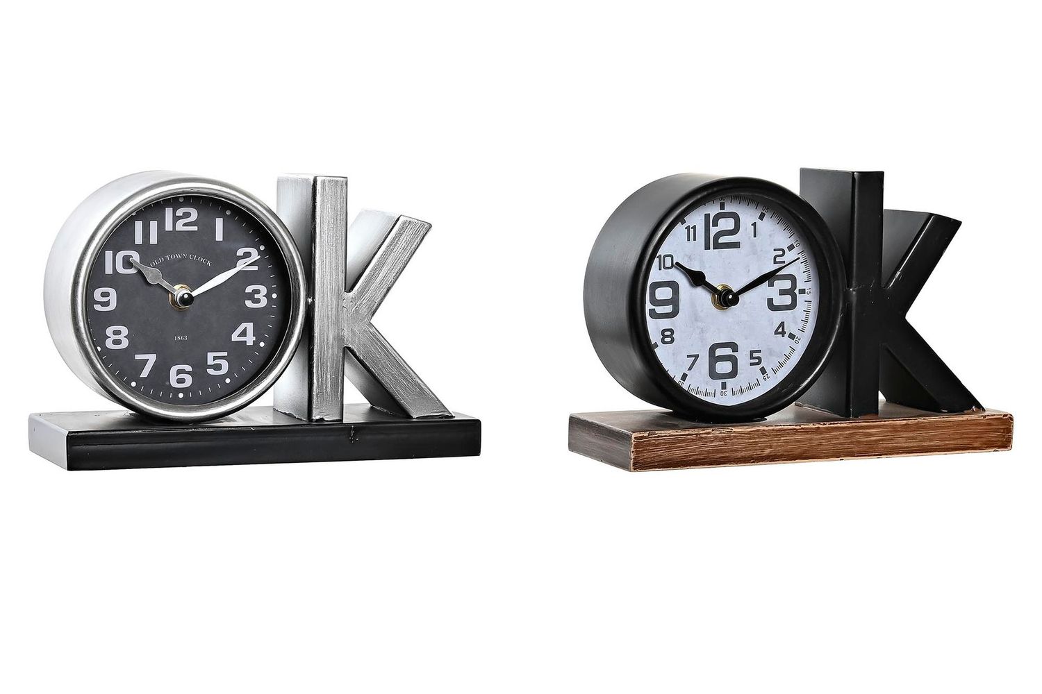 RELOJ SOBREMESA HIERRO OK