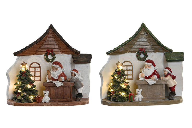 FIGURA RESINA LED SANTA FIGURA RESINA LED SANTA