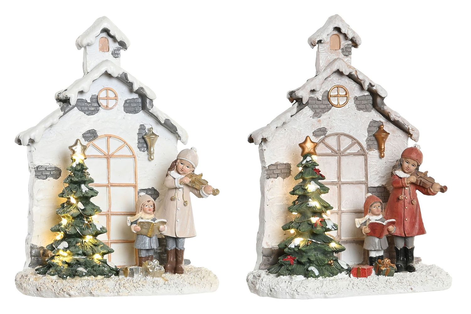 FIGURA RESINA LED CASA