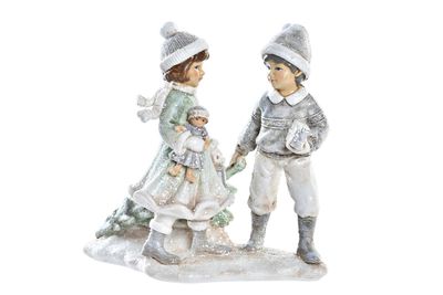 FIGURA RESINA NIÑOS