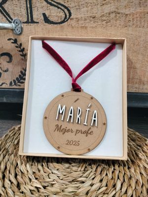 Regalos profesores, medalla mejor profe aleggretto Salamanca