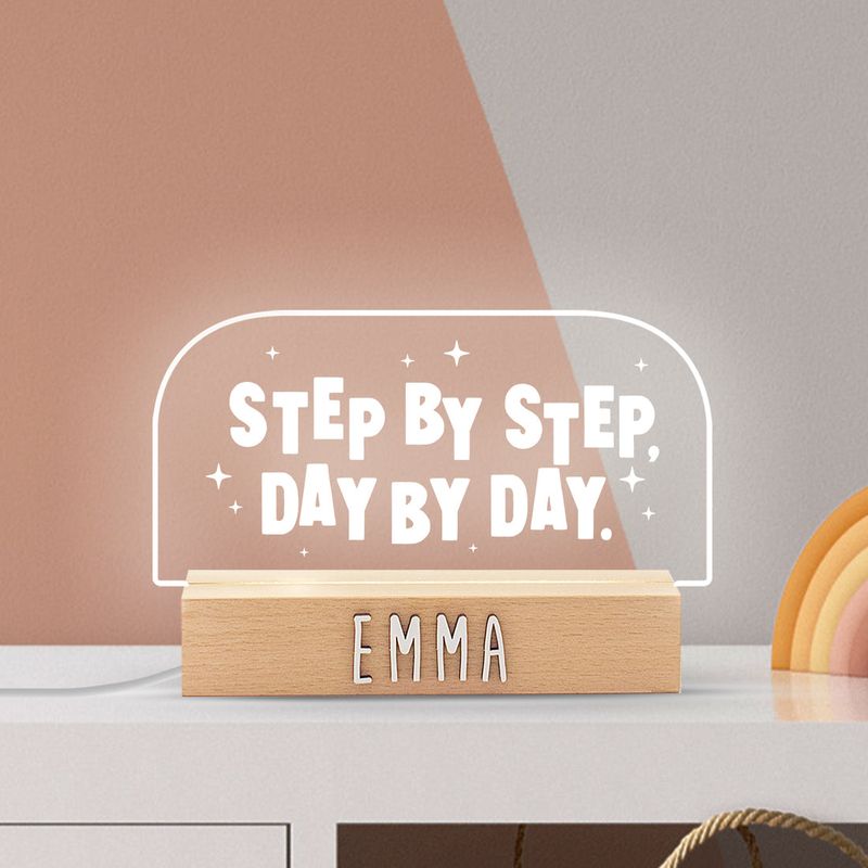 LAMPARA SOBREMESA PERSONALIZABLE STEP BY STEP