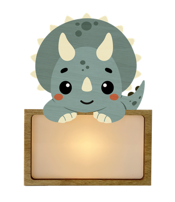 LAMPARA SOBREMESA DINOSAURIO