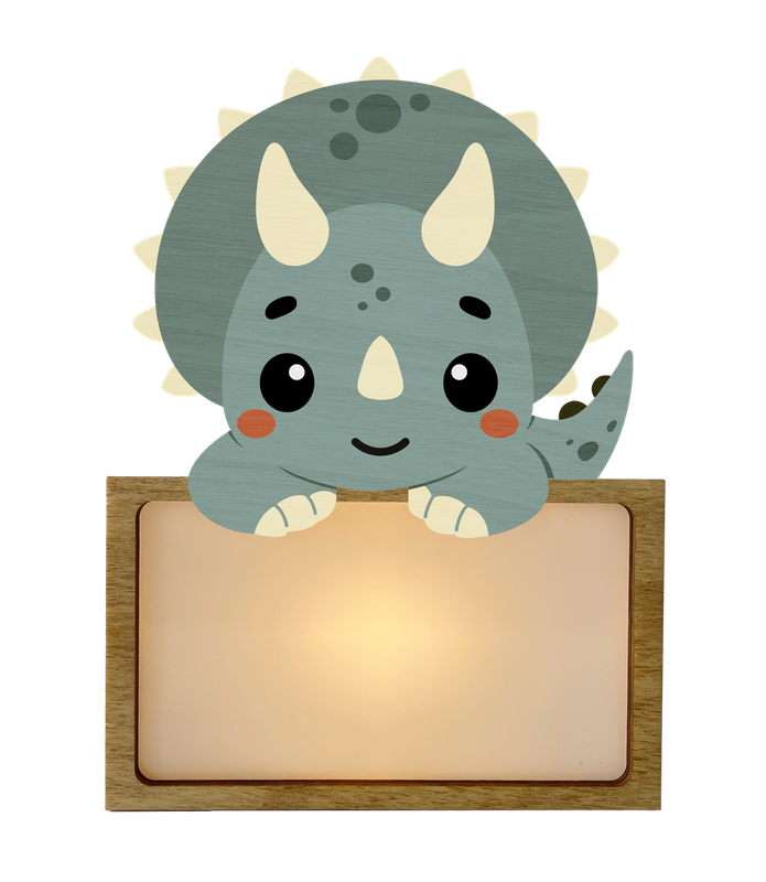 LAMPARA SOBREMESA DINOSAURIO