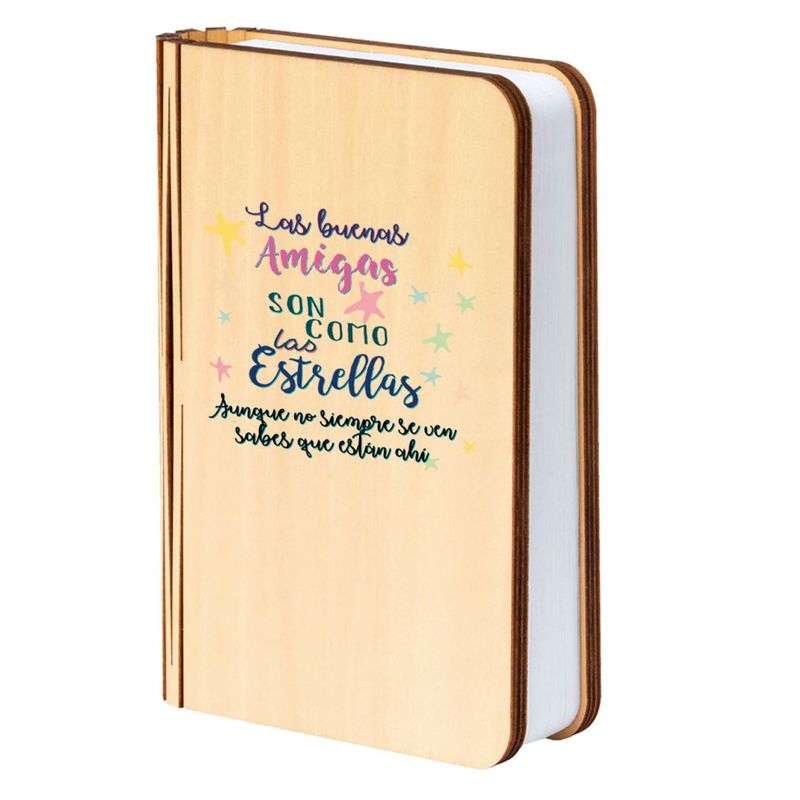 LAMPARA LIBRO AMIGAS LAMPARA LIBRO AMIGAS
