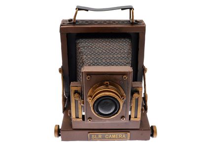 CAMARA FOTOS FUELLE RETRO METAL