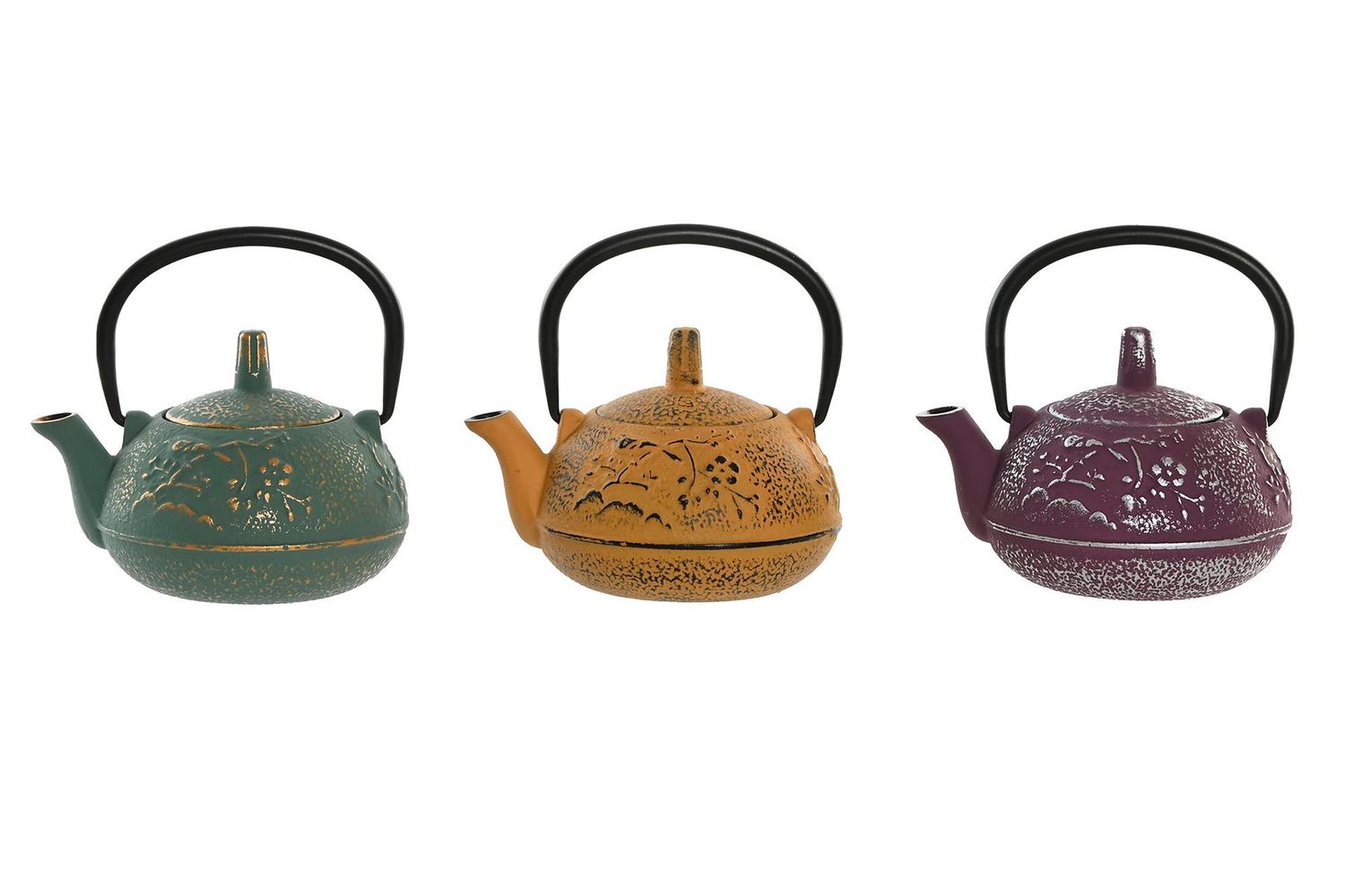 TETERA HIERRO COLADO FLORES