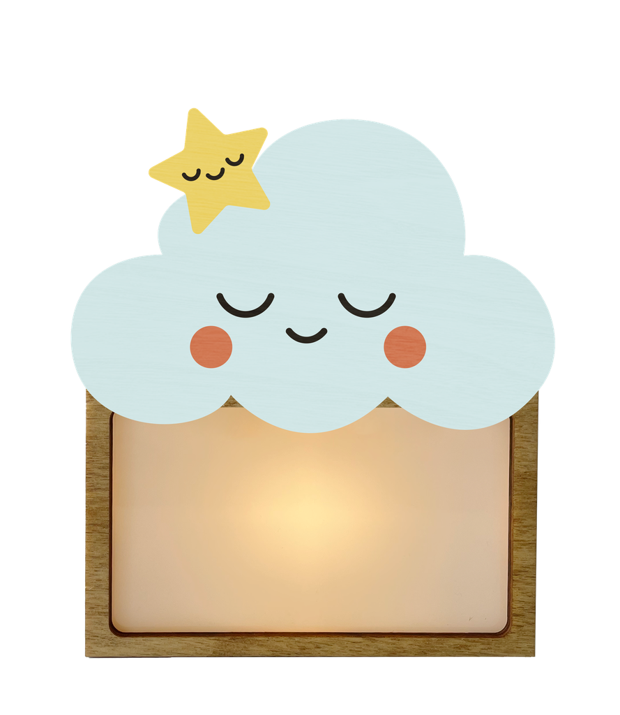 LAMPARA SOBREMESA NUBE