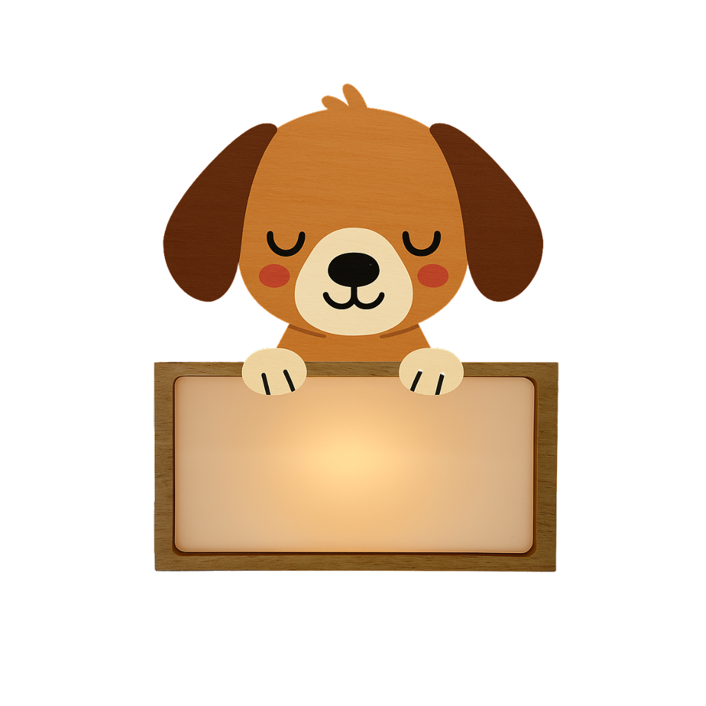 LAMPARA SOBREMESA PERRO