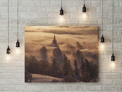 Krušné hory - zima, foto obraz - 800 motivů, 50 x 30 cm - Stadur deska 5 mm Krušné hory - zima, foto obraz - 800 motivů, 50 x 30 cm - Stadur deska 5 mm