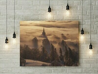 Krušné hory - zima, foto obraz - 800 motivů, 50 x 30 cm - Stadur deska 5 mm Krušné hory - zima, foto obraz - 800 motivů, 50 x 30 cm - Stadur deska 5 mm