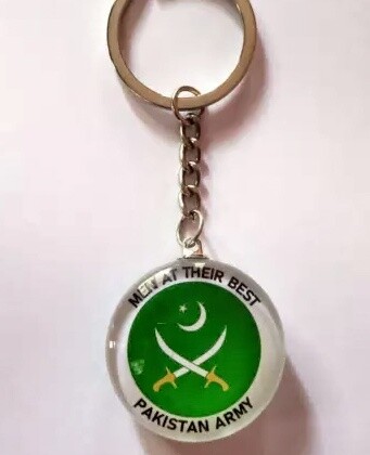 Pak Army keychain • glass•