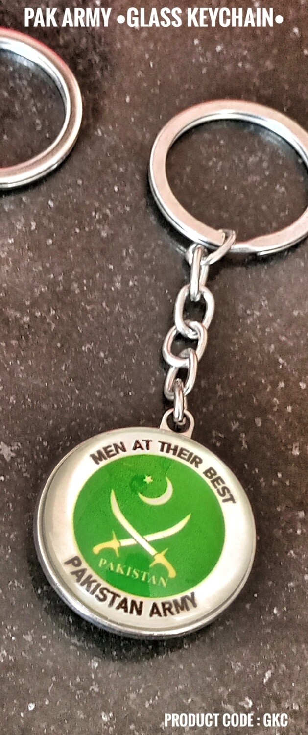 Pak Army keychain • glass•
