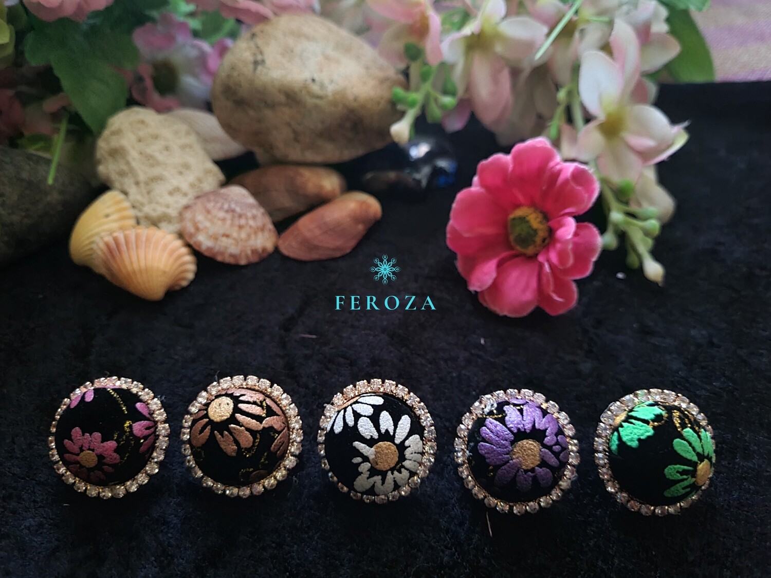 Flower Stud Earrings