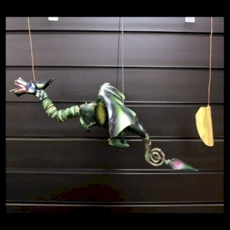 Natural Coconut Dragon Mobile 37cm  