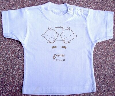 Baby t-shirt Tweeling