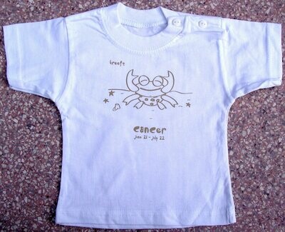 Baby t-shirt Kreeft