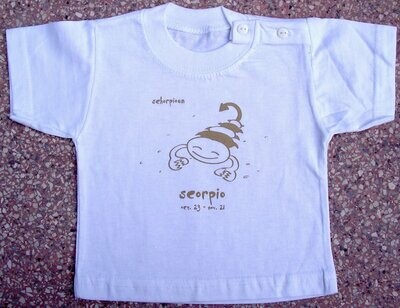 Baby t-shirt Schorpioen