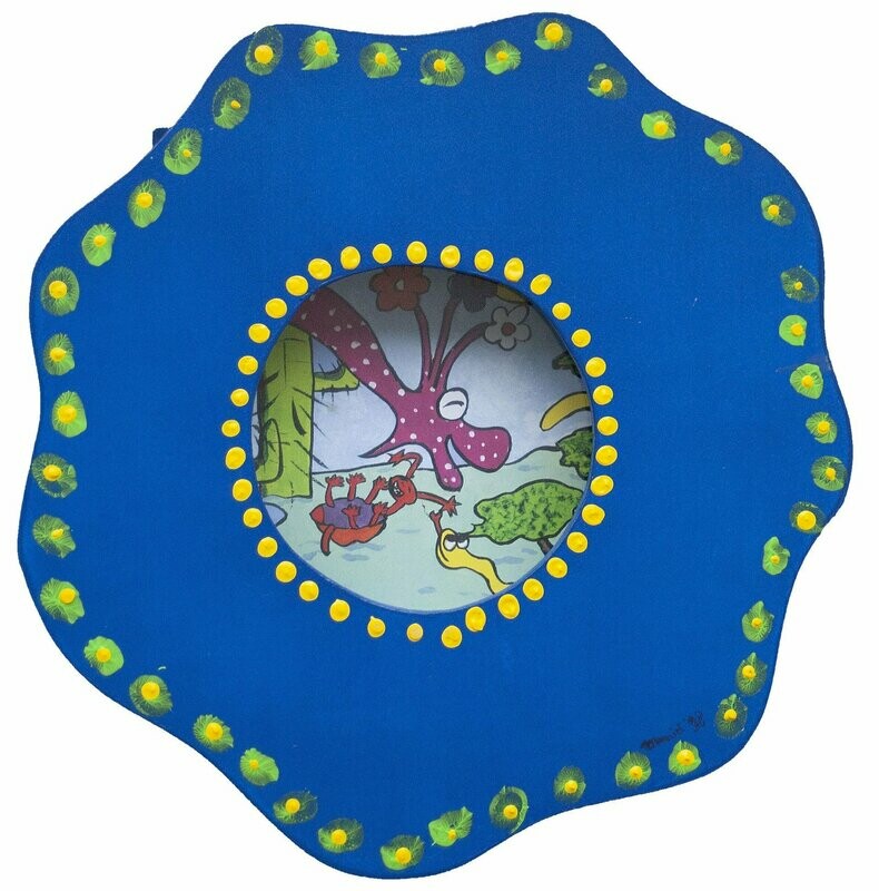 Kijkdooslampje blauw