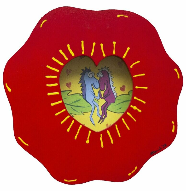 Kijkdooslampje rood