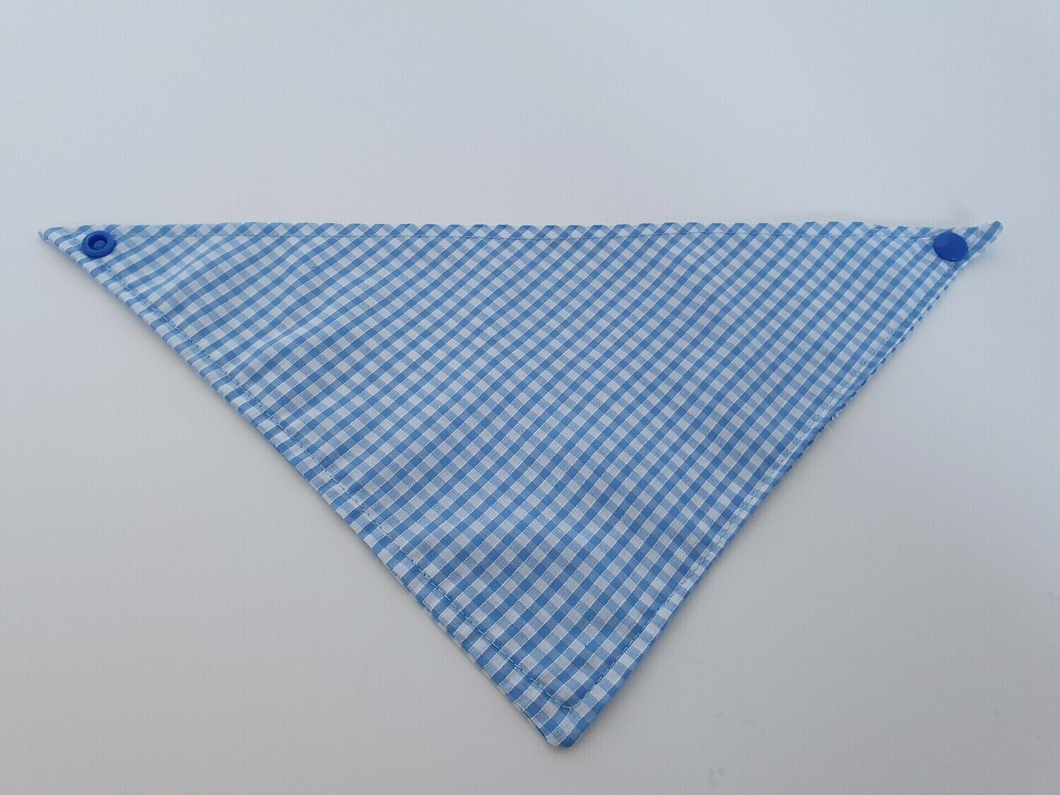 Blue Gingham - 12" Neck