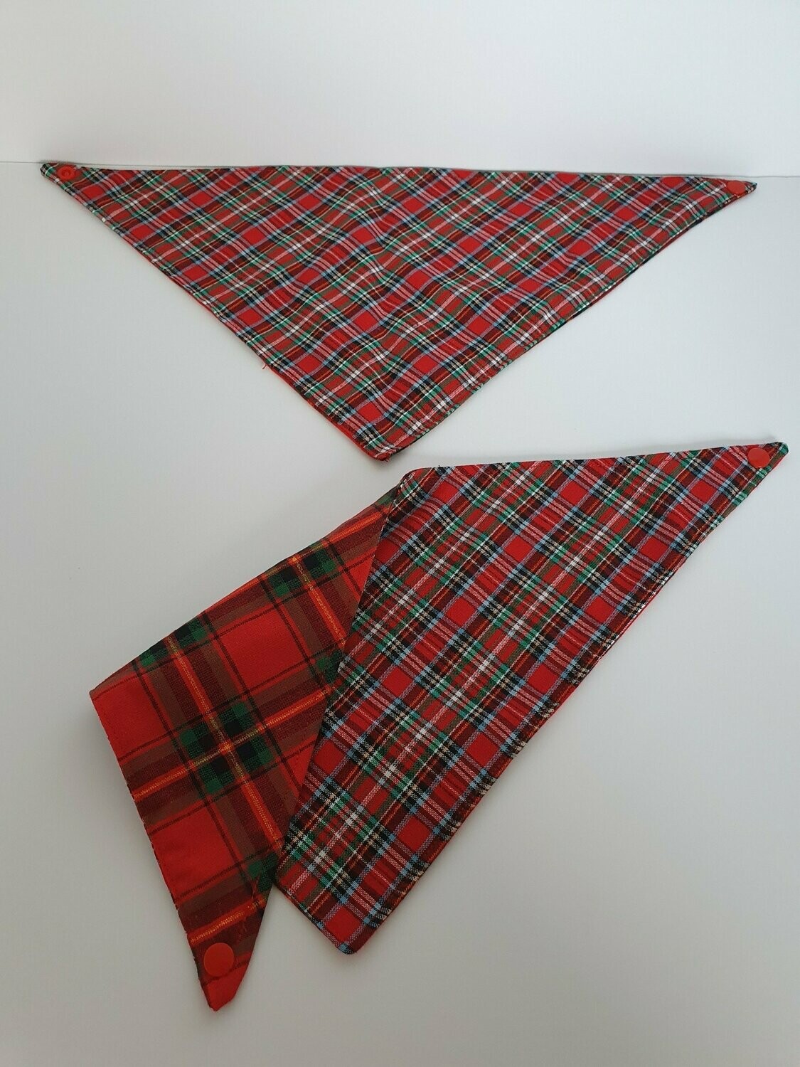 Tartan Print Cotton - 18" Neck
