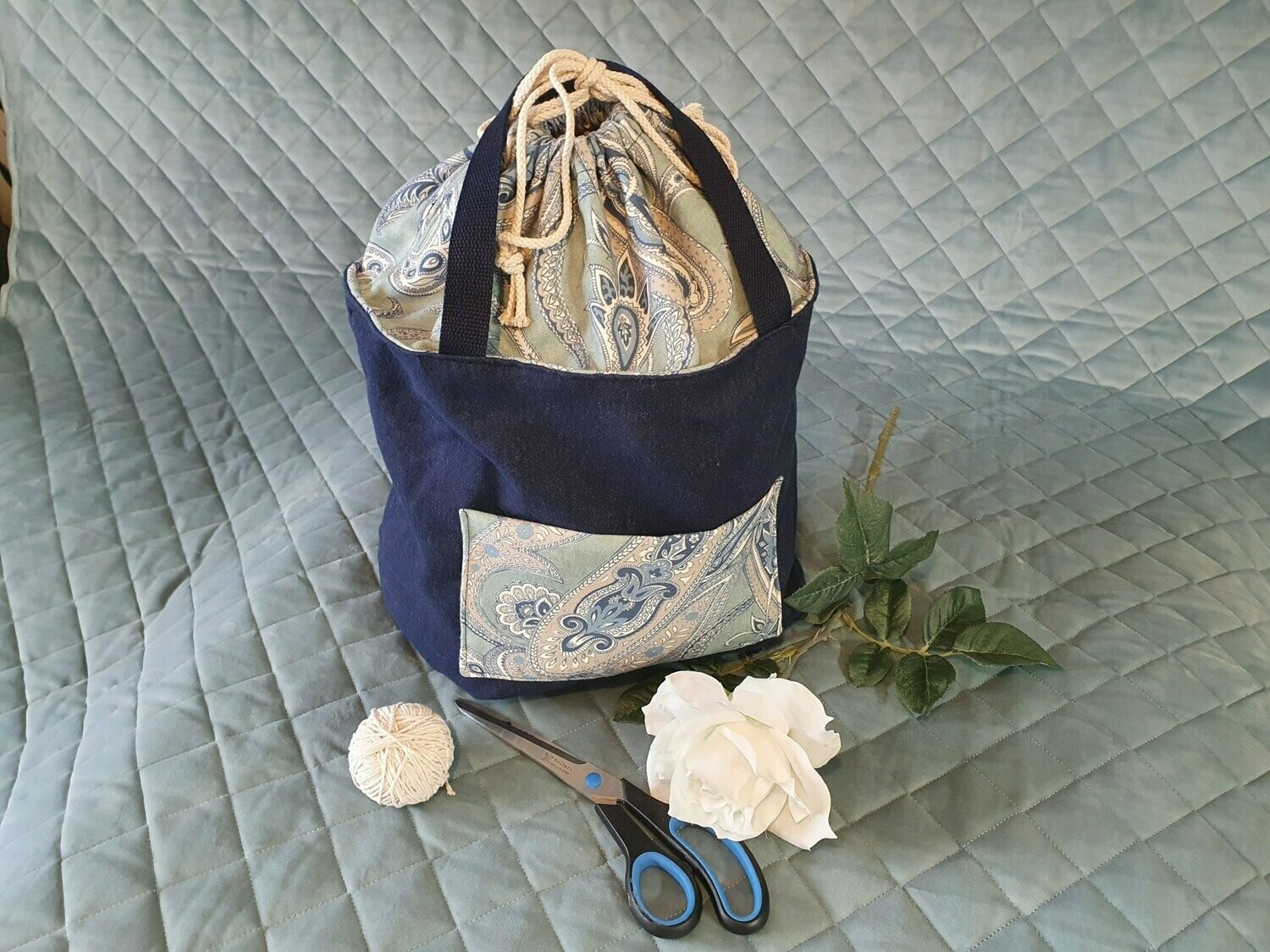 Drawstring Top Project Bag