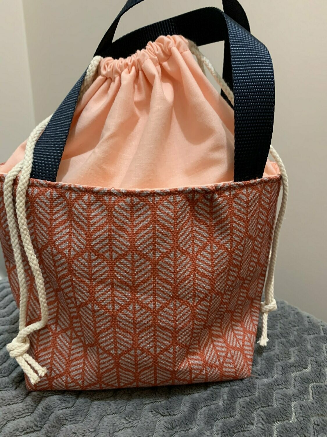 Peach Lunch Bag