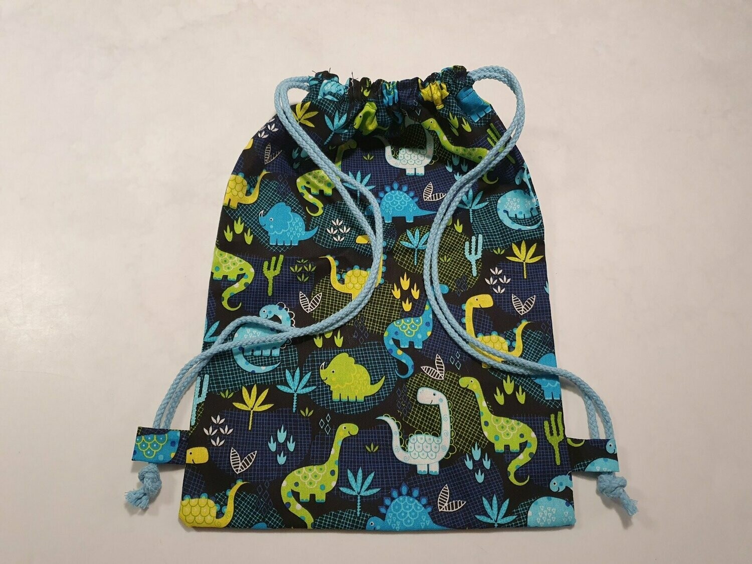 Dinosaur Drawstring Bag