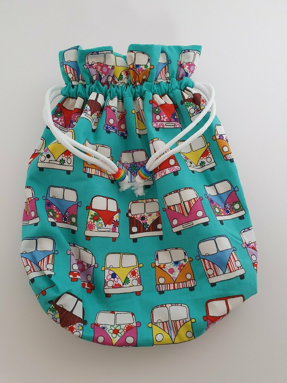 Camper Van White Drawstring