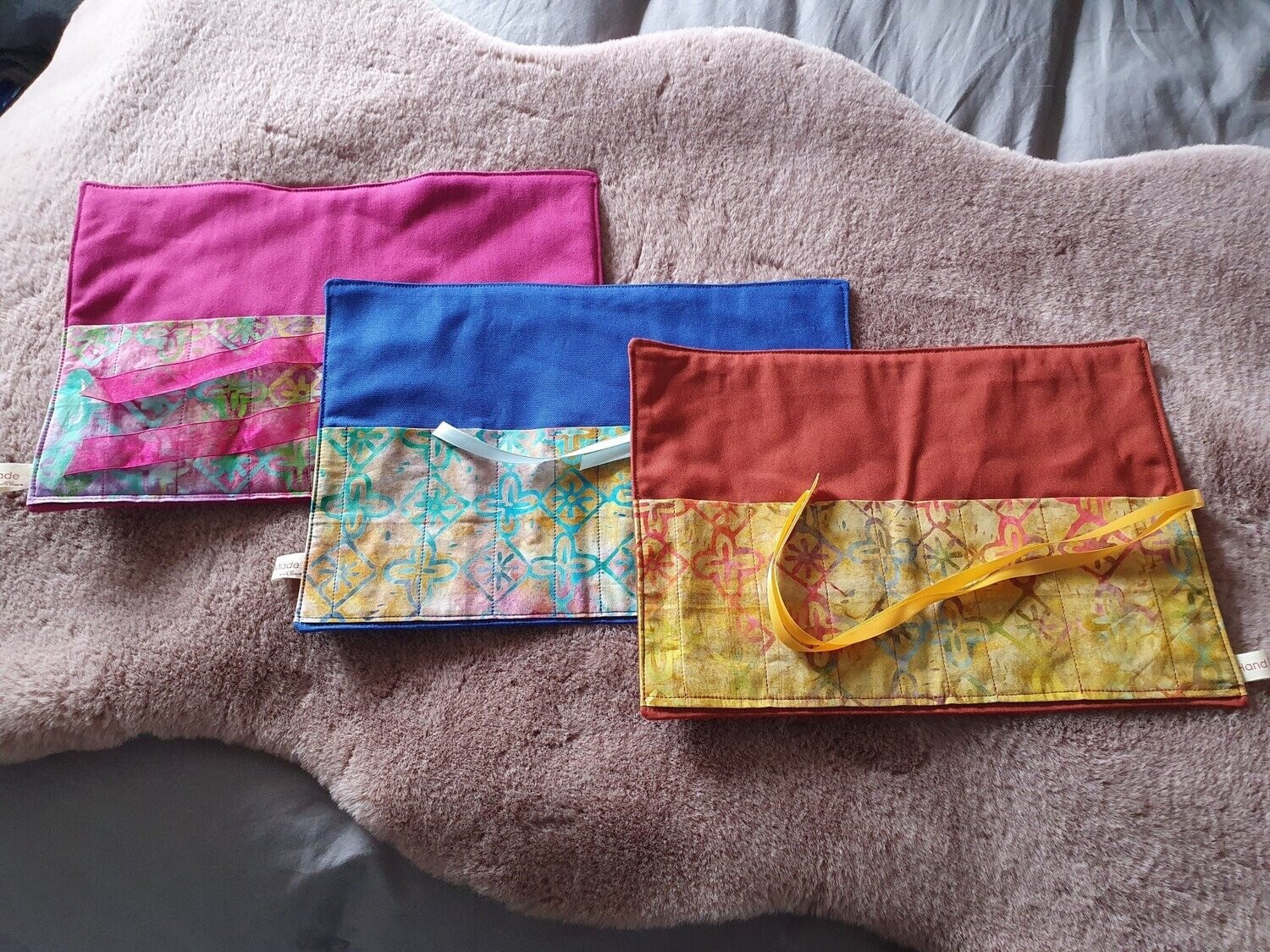 Brush holder rolls