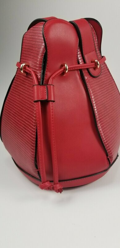 RED POD HANDBAG