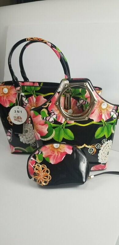 BLUE FLORAL 3N 1