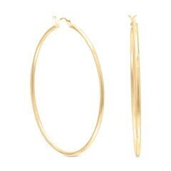 Gold Plated Click Hoop