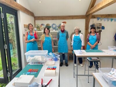 Cricklade Glass Full Day Lesson - Saturday 6th July 10am-4pm