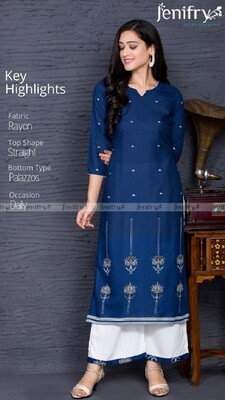 Jenifry Branded Kurti with Plazo pant