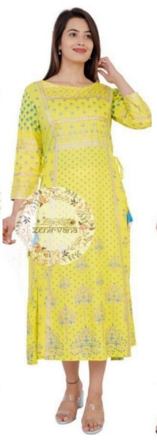 Zenirvana Branded Kurti (Blue)