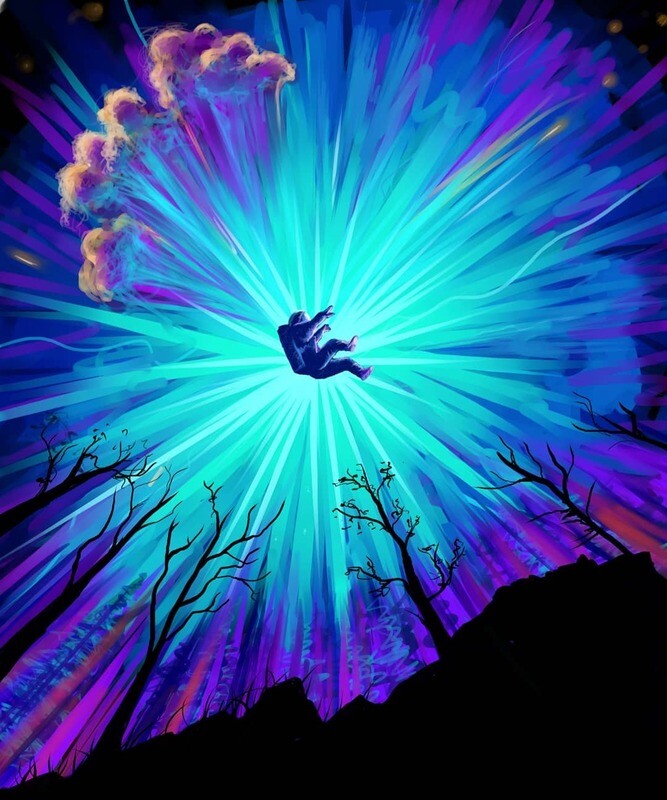 Falling Astronaut
