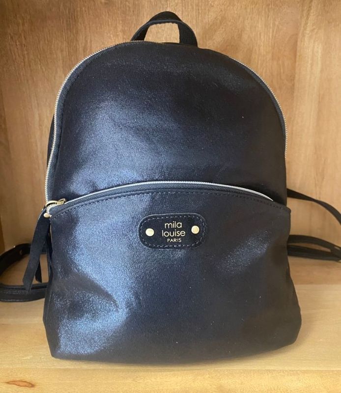Sac à dos Ruck noir MILA LOUISE