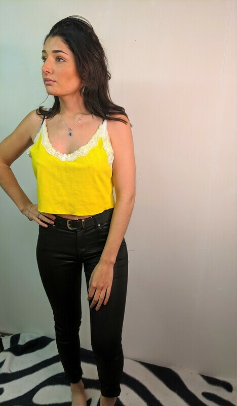 Yellow Crop Top!