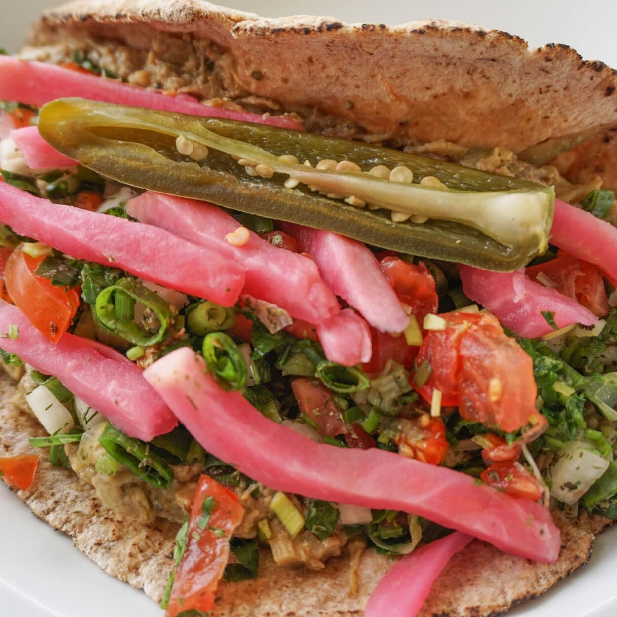Baba Ganoush Sandwich