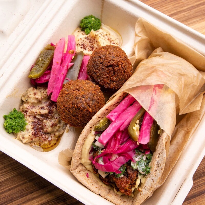 Vegan Maza Plate
