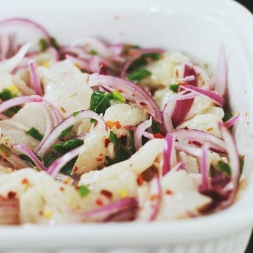 Ceviche de Corvina (12oz o 24oz)
