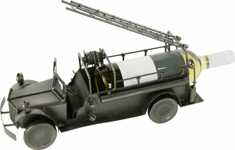Weinflaschenhalter Feuerwehrauto