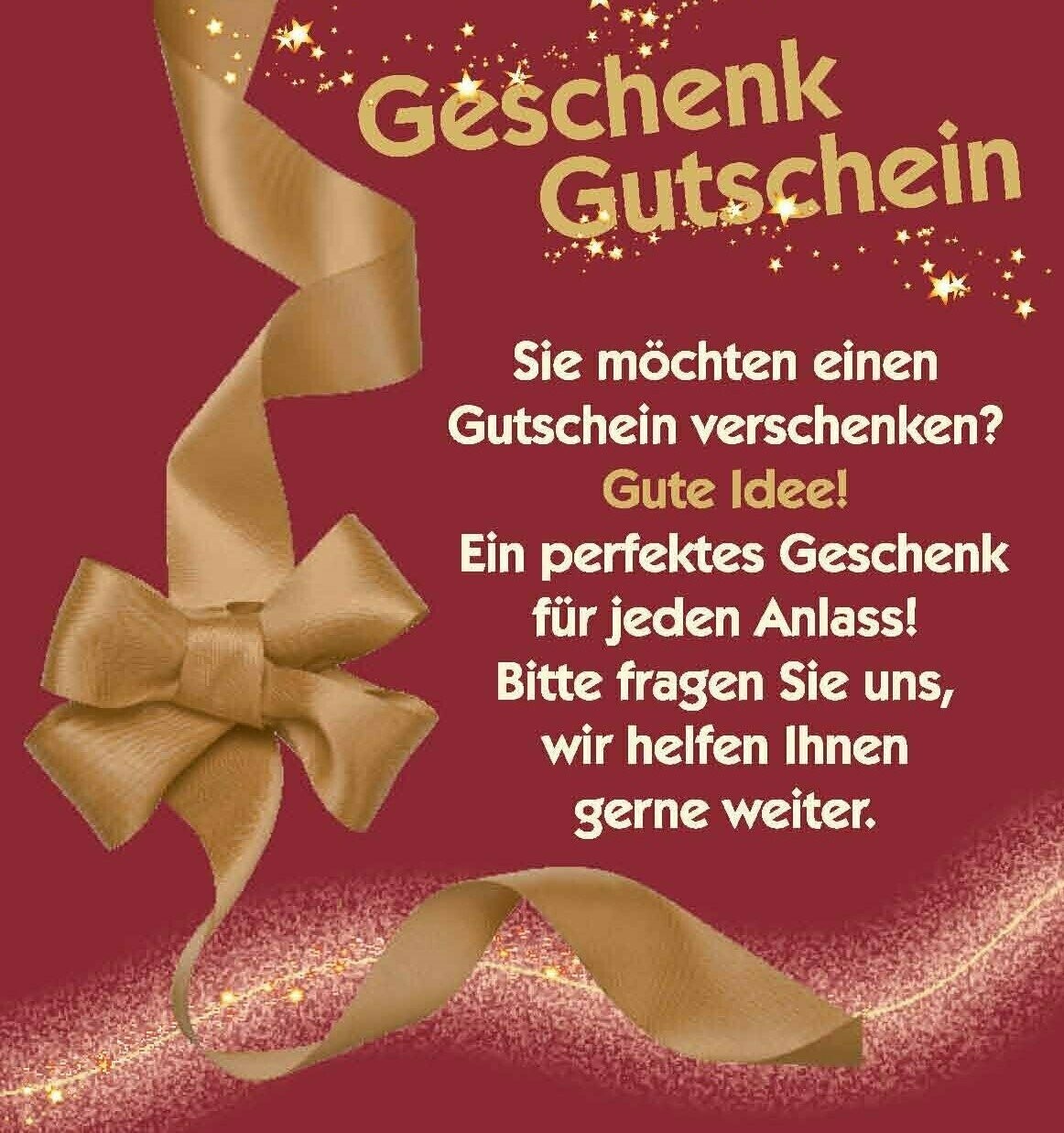 Geschenkgutschein 100,00 €